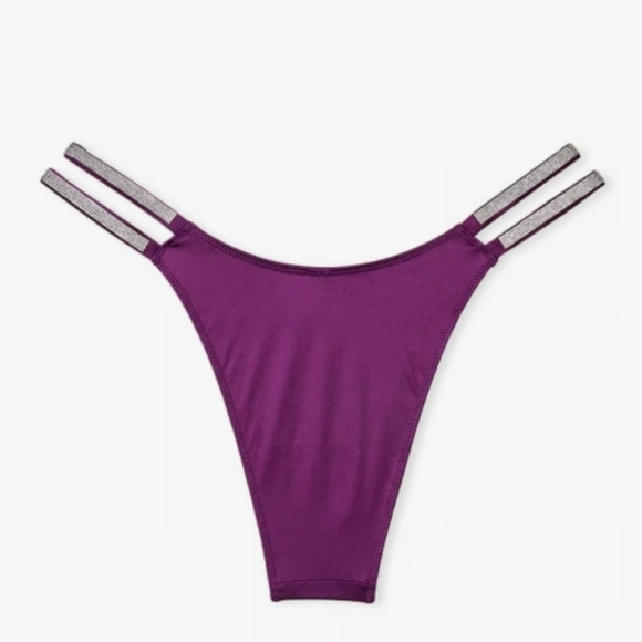 Victoria's Secret Double Shine Strap Bombshell & Brazilian Lingerie Set - 32D/Sm - Picture 4 of 15